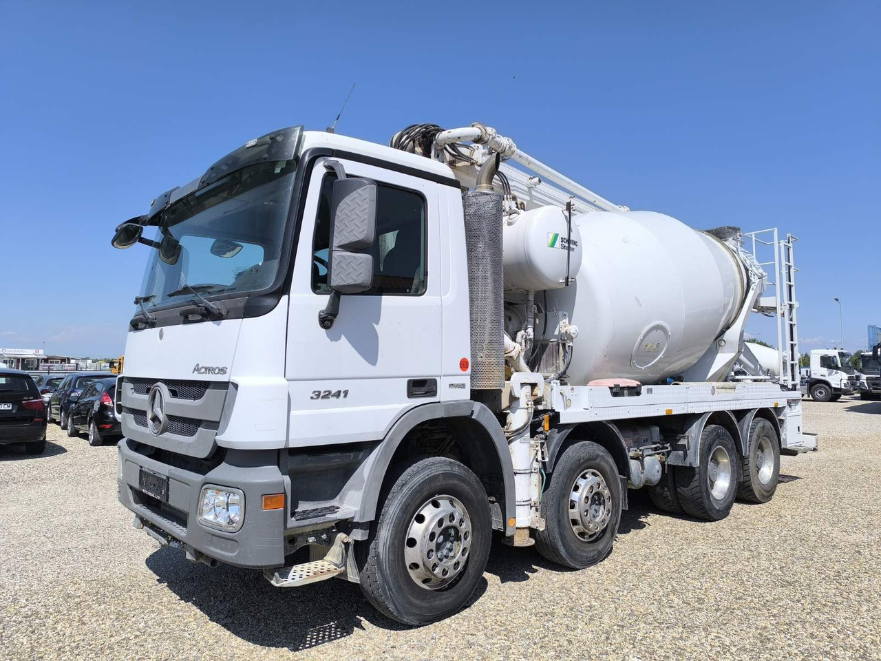 MERCEDES-BENZ ACTROS 3241 SCHWING FBP24 - Concrete pump truck: picture 3 MERCEDES-BENZ ACTROS 3241 SCHWING FBP24 - Concrete pump truck: picture 3