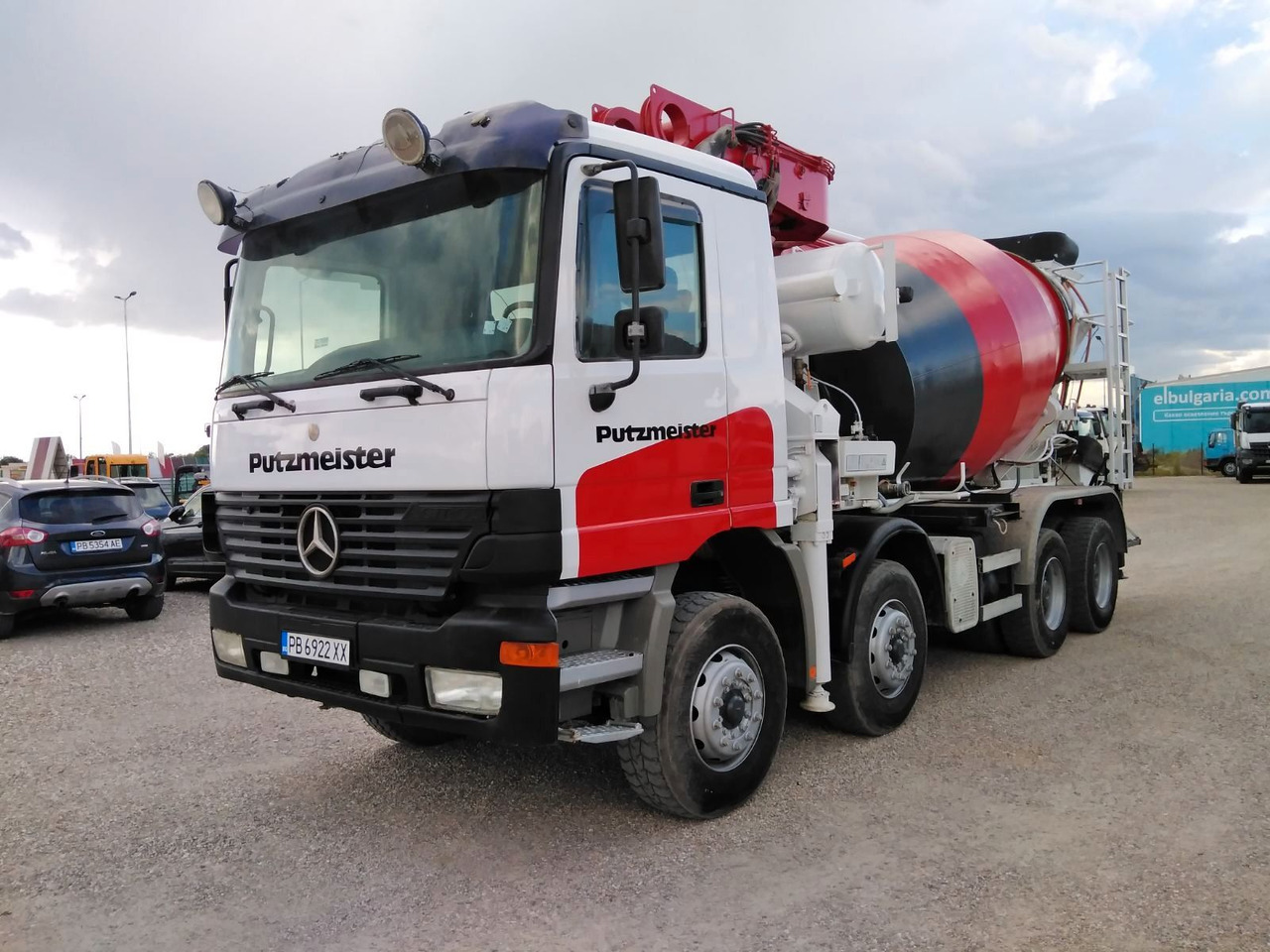 Mercedes-Benz ACTROS 3240 Putzmeister 26.67S - Mixer pump truck: picture 3 Mercedes-Benz ACTROS 3240 Putzmeister 26.67S - Mixer pump truck: picture 3