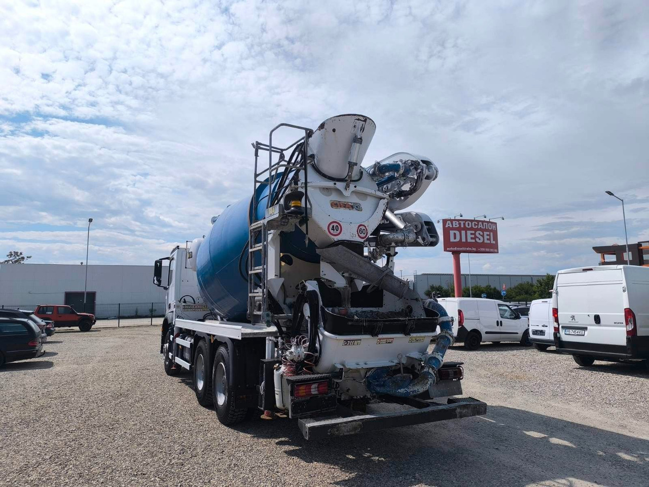 Mercedes-Benz AROCS 3342 CIFA MK25H - Concrete pump truck: picture 5 Mercedes-Benz AROCS 3342 CIFA MK25H - Concrete pump truck: picture 5