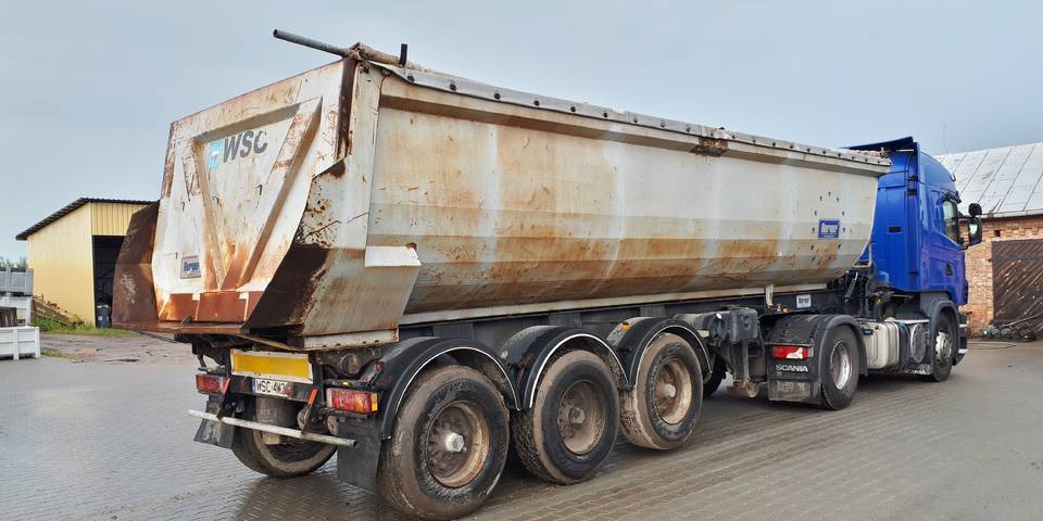 Naczepa wywrotka patelnia 27 m3 Berger N31 - Tipper semi-trailer: picture 4 Naczepa wywrotka patelnia 27 m3 Berger N31 - Tipper semi-trailer: picture 4