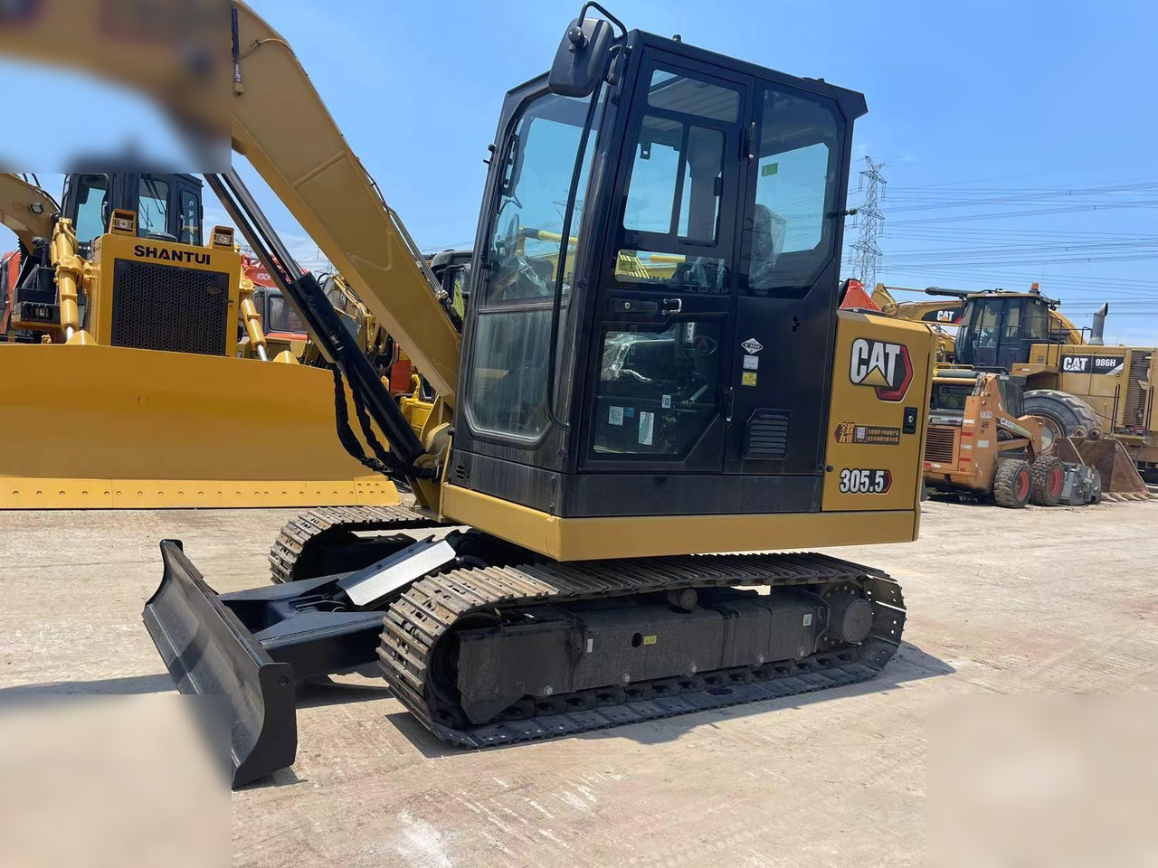 Mini excavator CATERPILLAR 305.5: picture 6