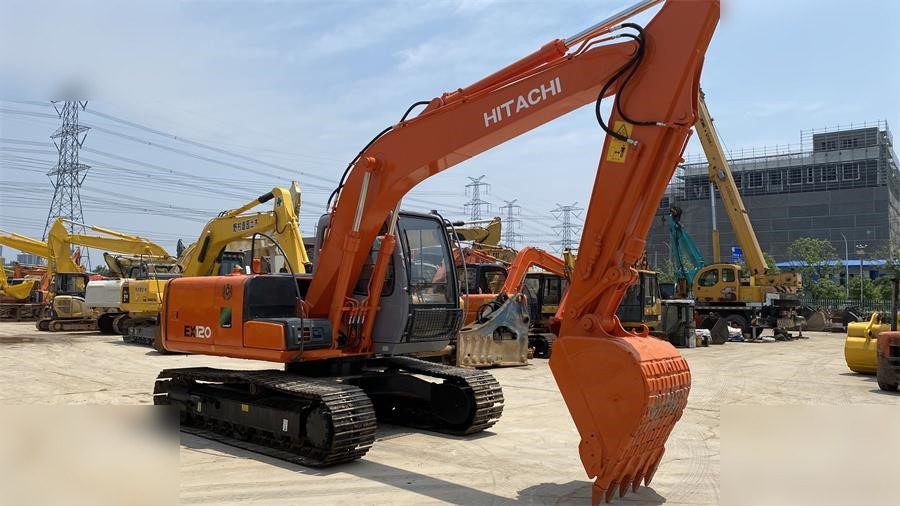 HITACHI EX120 - Crawler excavator: picture 3 HITACHI EX120 - Crawler excavator: picture 3