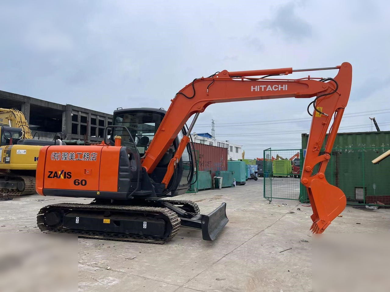 HITACHI ZX60 - Crawler excavator: picture 2 HITACHI ZX60 - Crawler excavator: picture 2