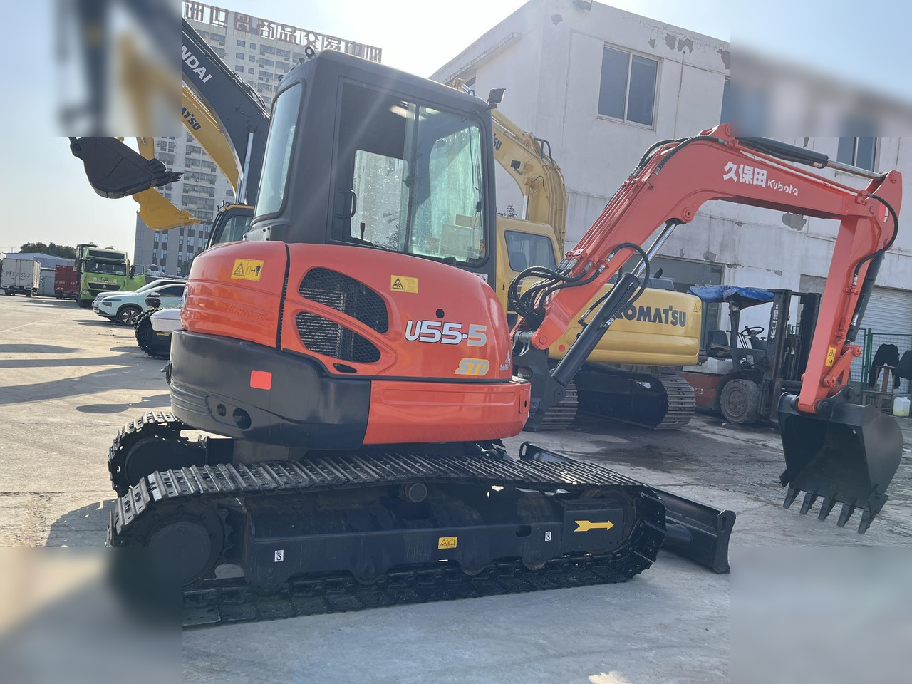 KUBOTA KX155-3SZ - Mini excavator: picture 2 KUBOTA KX155-3SZ - Mini excavator: picture 2