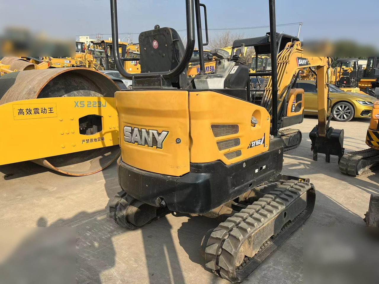 SANY SY16C - Mini excavator: picture 3 SANY SY16C - Mini excavator: picture 3