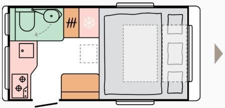 Adria Action 391 LH Sports*Fußboden-Temp*Schwenk-Tisch - Caravan: picture 5 Adria Action 391 LH Sports*Fußboden-Temp*Schwenk-Tisch - Caravan: picture 5