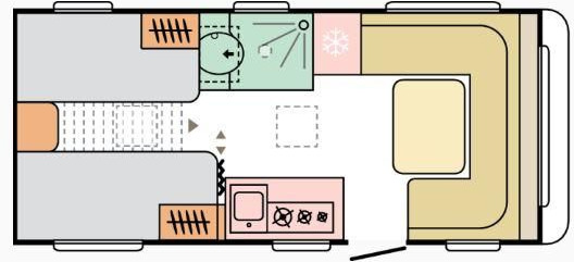 Adria Altea 60Y 502 UL*Fußboden-Temp*Eingangstür Fenst - Caravan: picture 3 Adria Altea 60Y 502 UL*Fußboden-Temp*Eingangstür Fenst - Caravan: picture 3