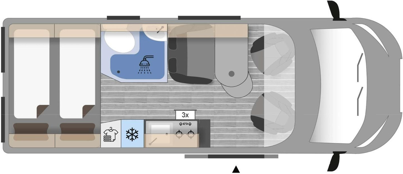 Clever Celebration 600 MJ24*AHK*MARKISE*ACC*R-KAM*RADIO - Campervan: picture 3 Clever Celebration 600 MJ24*AHK*MARKISE*ACC*R-KAM*RADIO - Campervan: picture 3