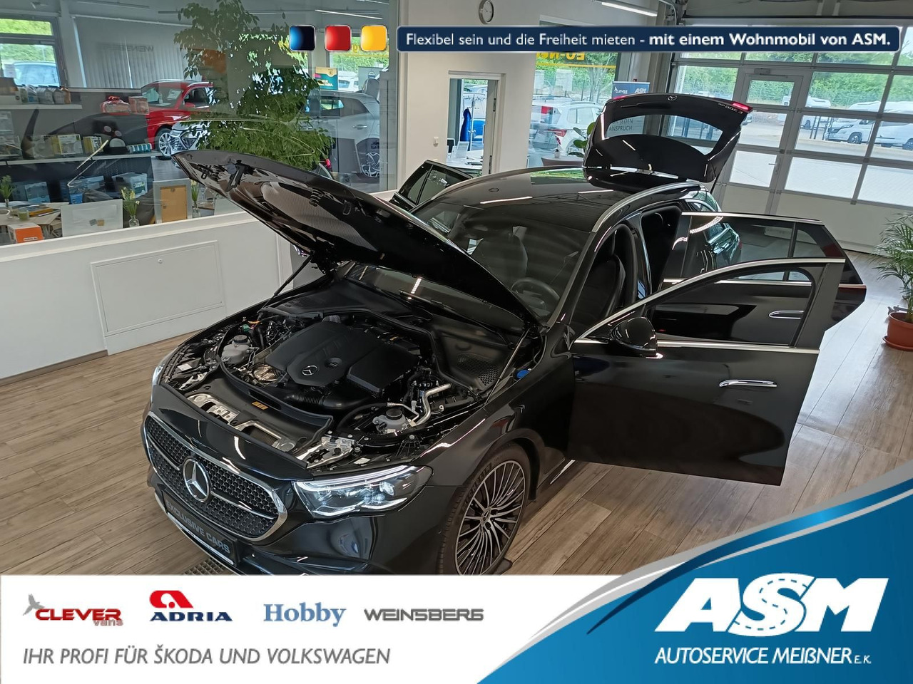 Mercedes-Benz E 300 T de 4M*AMG LINE ADVANCED PLUS*AHK*360°* - Car: picture 1 Mercedes-Benz E 300 T de 4M*AMG LINE ADVANCED PLUS*AHK*360°* - Car: picture 1