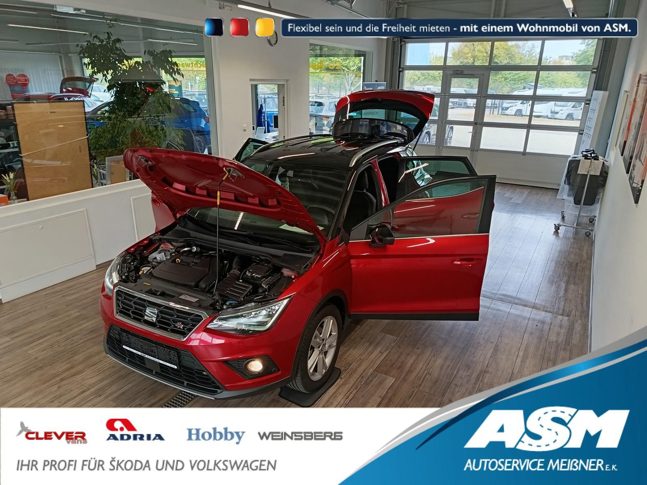 Seat Arona 1,5TSI FR*AHK*NAVI*ACC*LED*BEATS*R-KAM*DAB - SUV: picture 1 Seat Arona 1,5TSI FR*AHK*NAVI*ACC*LED*BEATS*R-KAM*DAB - SUV: picture 1