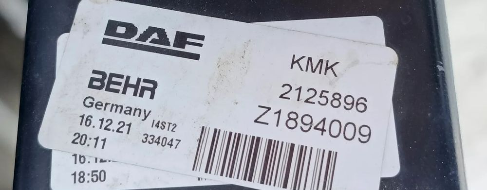 DAF XF 106 EURO 6 CHŁODNICA WODY NOWA 2125896 - Radiator for Truck: picture 3 DAF XF 106 EURO 6 CHŁODNICA WODY NOWA 2125896 - Radiator for Truck: picture 3