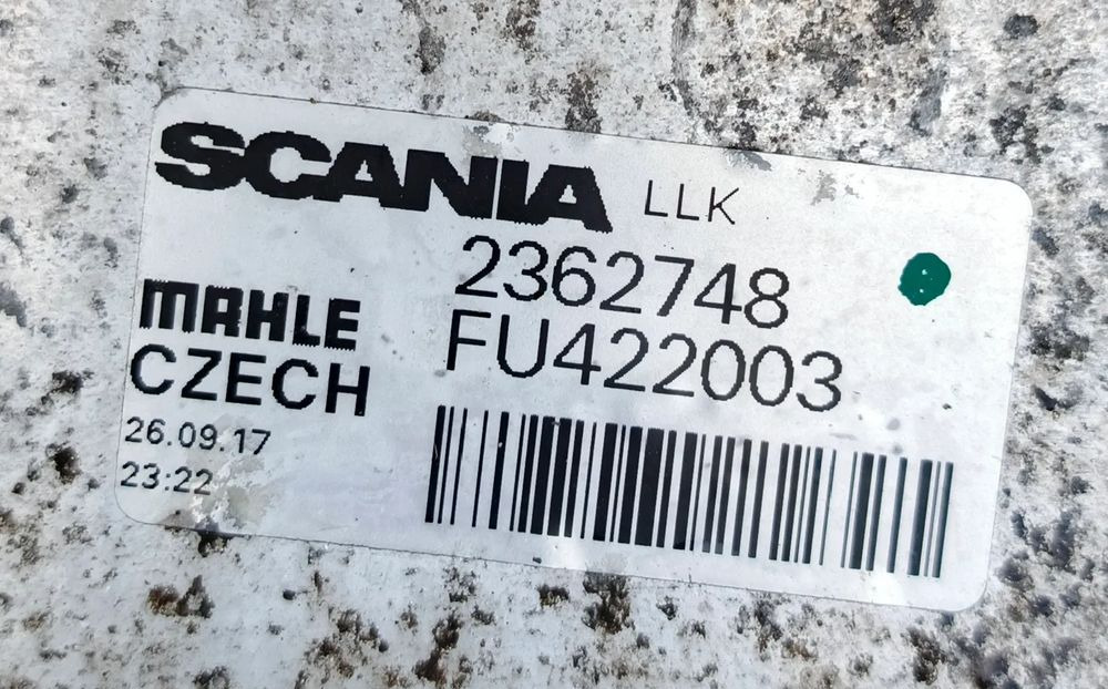 SCANIA R S CHŁODNICA POWIETRZA INTERCOOLER 2362748 - Cooling system: picture 3 SCANIA R S CHŁODNICA POWIETRZA INTERCOOLER 2362748 - Cooling system: picture 3