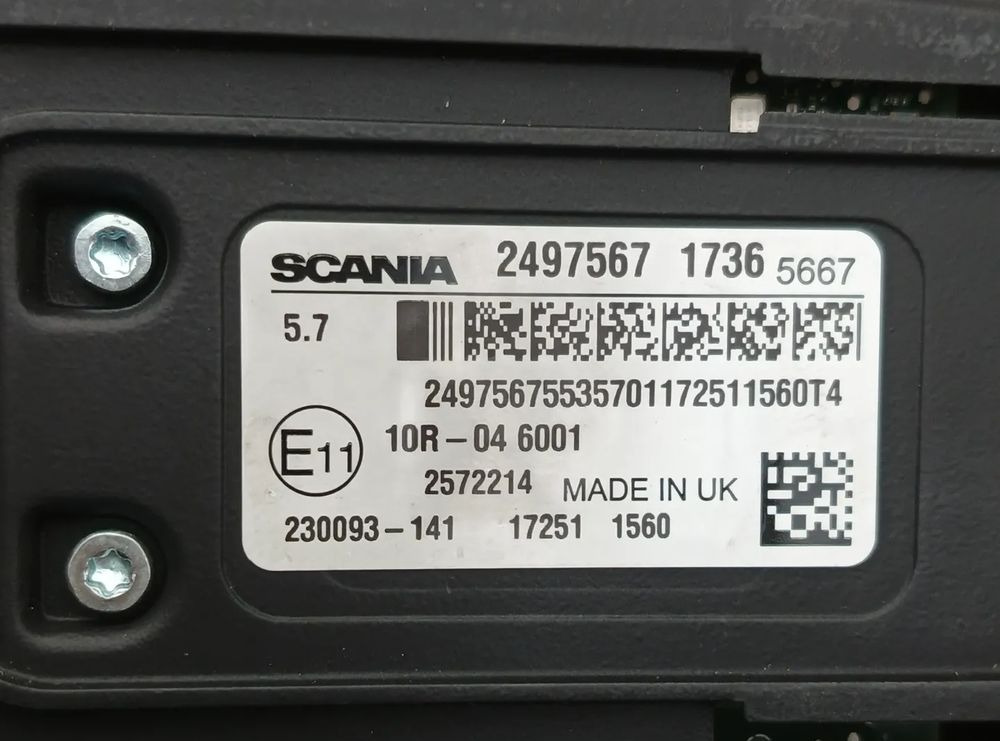 SCANIA R S KAMERA PRZEDNIA 2497567 2310853 - Cab and interior for Truck: picture 2 SCANIA R S KAMERA PRZEDNIA 2497567 2310853 - Cab and interior for Truck: picture 2