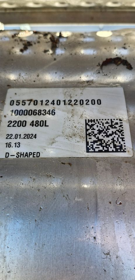 VOLVO FH4 FH5 RENAULT GAMA T ZBIORNIK PALIWA 480L - Fuel processing/ Fuel delivery: picture 5 VOLVO FH4 FH5 RENAULT GAMA T ZBIORNIK PALIWA 480L - Fuel processing/ Fuel delivery: picture 5