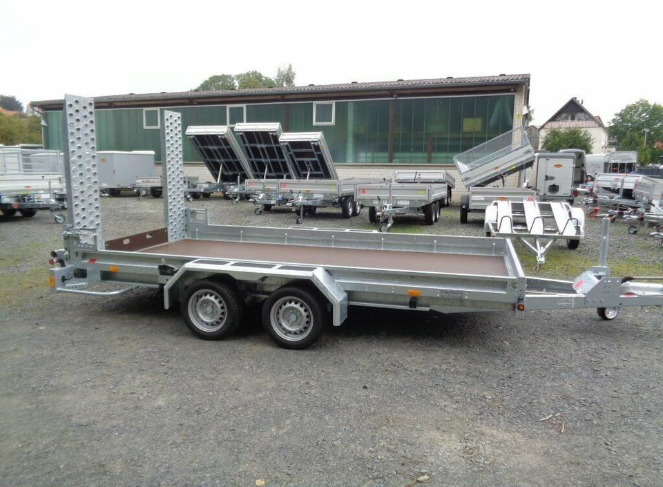 Böckmann PKW-Anhänger, 3,5 to. Baumaschinen Anhänger Minibagger - Plant trailer: picture 1 Böckmann PKW-Anhänger, 3,5 to. Baumaschinen Anhänger Minibagger - Plant trailer: picture 1