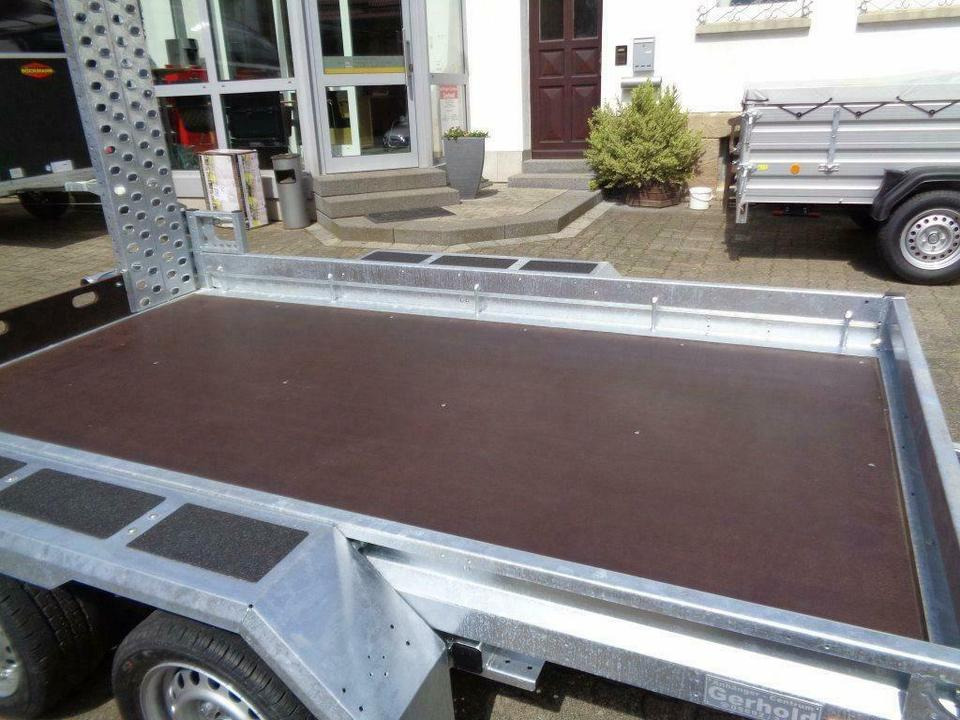 Böckmann, PKW-Anhänger, Baumaschinentransporter, 2,7 to. 100 km/h - Plant trailer: picture 4 Böckmann, PKW-Anhänger, Baumaschinentransporter, 2,7 to. 100 km/h - Plant trailer: picture 4