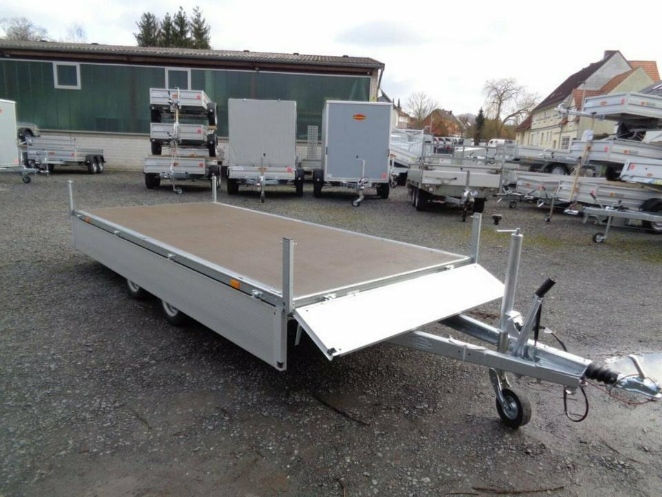 Dropside/ Flatbed trailer Böckmann PKW-Anhänger, Hochlader, 2,7 to.: picture 6