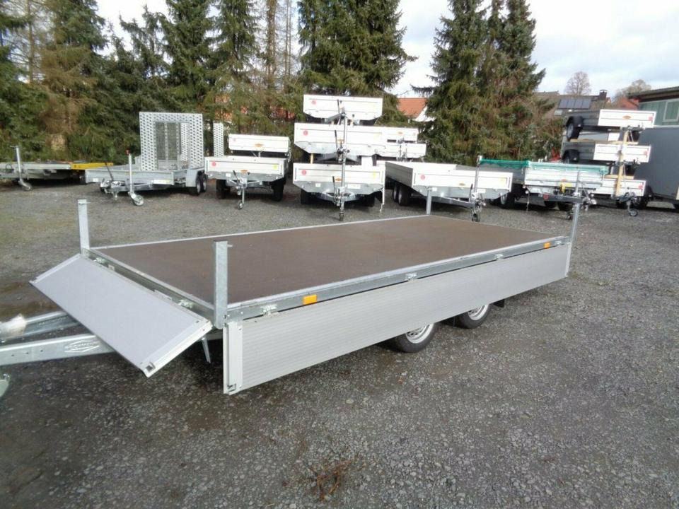 Dropside/ Flatbed trailer Böckmann PKW-Anhänger, Hochlader, 2,7 to.: picture 7