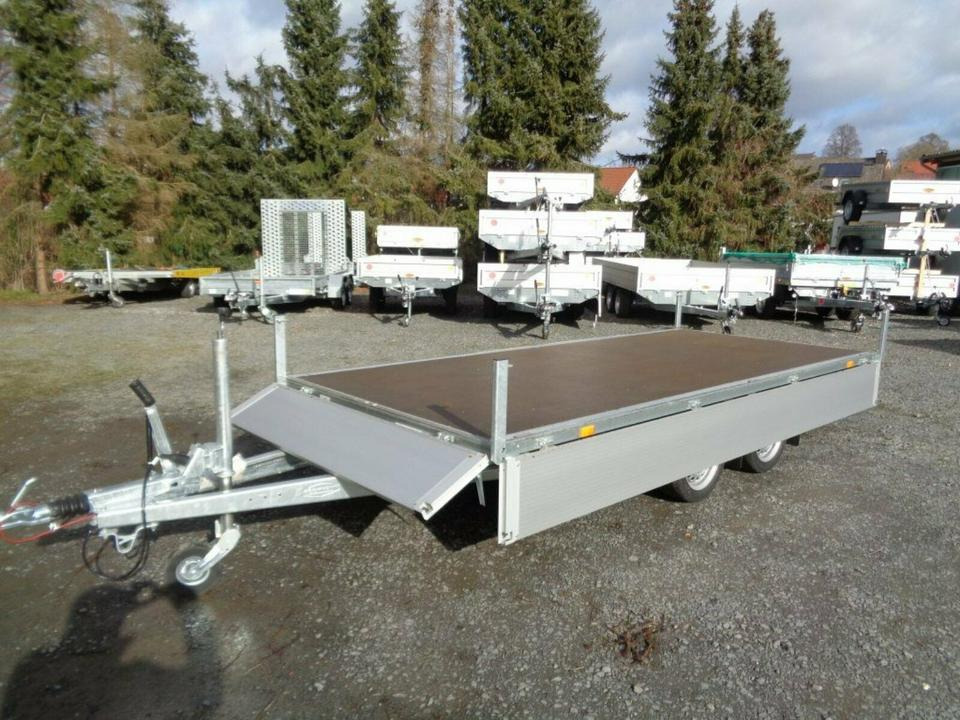 Dropside/ Flatbed trailer Böckmann PKW-Anhänger, Hochlader, 2,7 to.: picture 9