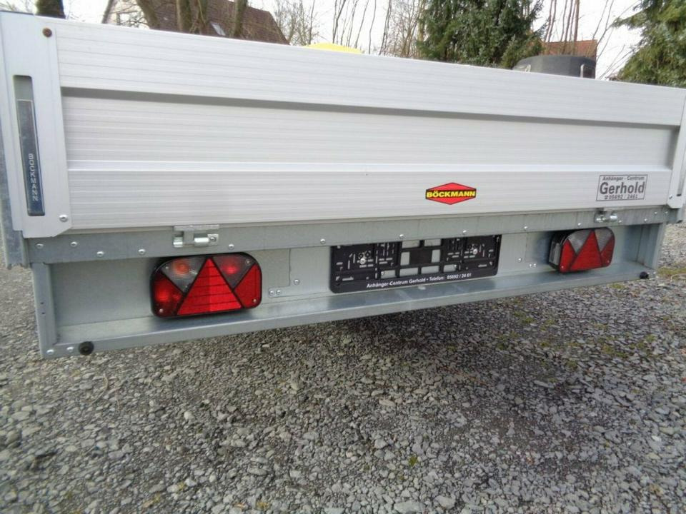 Dropside/ Flatbed trailer Böckmann PKW-Anhänger, Hochlader, 2,7 to.: picture 14