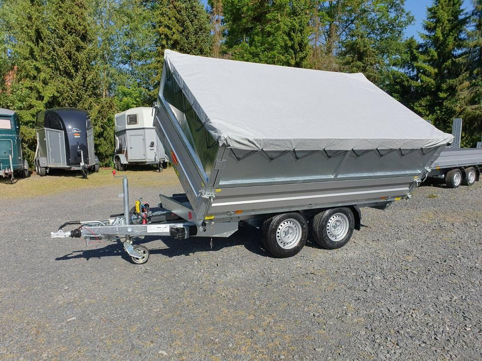 Böckmann PKW-Anhänger Kipper 3,0t Stahlkastenaufsatz - Tipper trailer: picture 2 Böckmann PKW-Anhänger Kipper 3,0t Stahlkastenaufsatz - Tipper trailer: picture 2