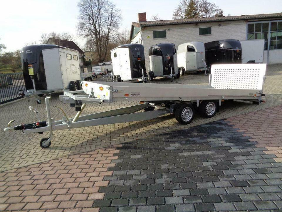 Dropside/ Flatbed trailer Böckmann PKW-Anhänger Universaltransporter kippbar 3,5t: picture 15