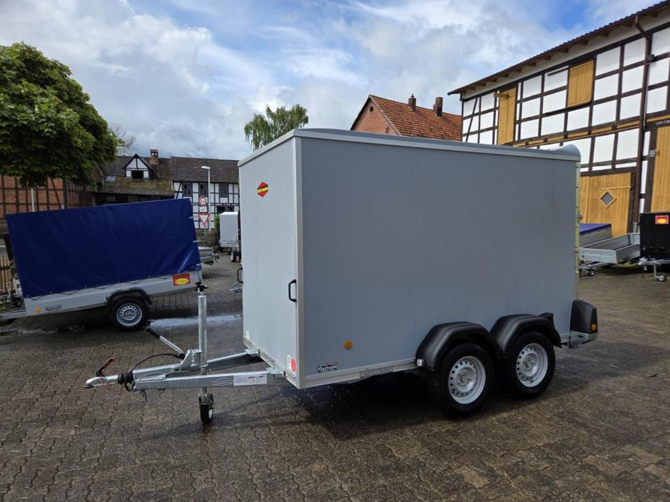 Kofferanhänger PKW-Anhänger Böckmann KT 3015/27 MF Rampe/Tür 2,7t - Closed box trailer: picture 1 Kofferanhänger PKW-Anhänger Böckmann KT 3015/27 MF Rampe/Tür 2,7t - Closed box trailer: picture 1