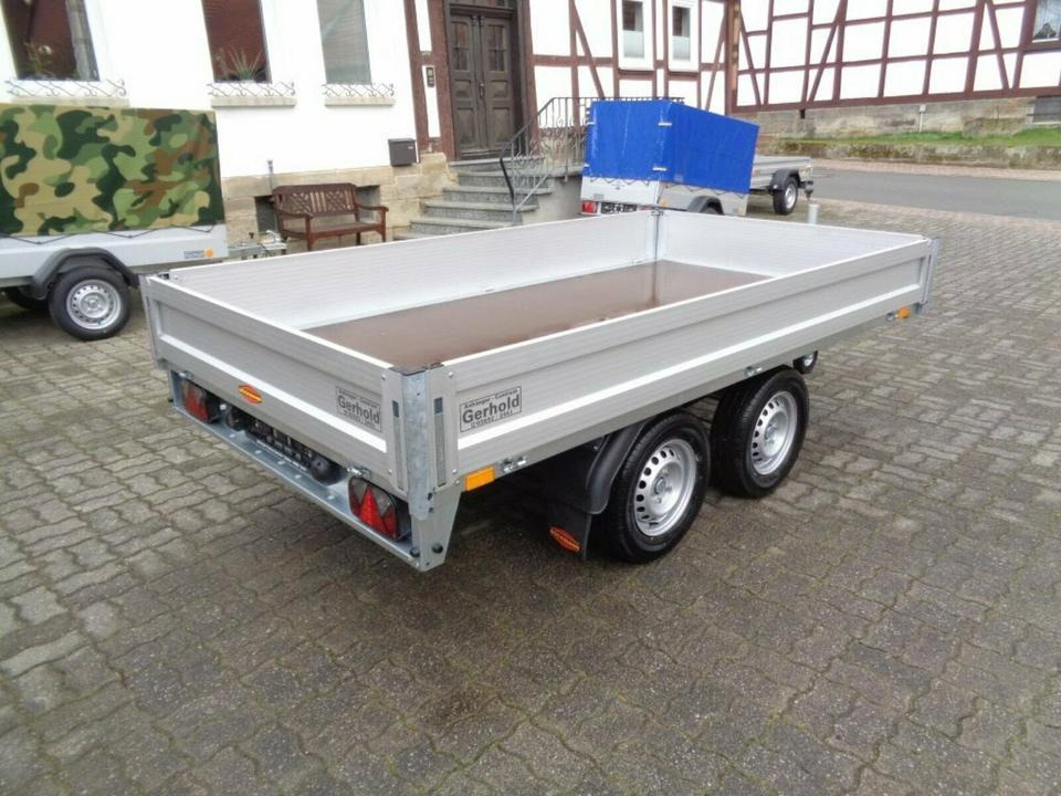 PKW-Anhänger, 2,0 to. Böckmann HL-AL 3016/20 - Dropside/ Flatbed trailer: picture 2 PKW-Anhänger, 2,0 to. Böckmann HL-AL 3016/20 - Dropside/ Flatbed trailer: picture 2