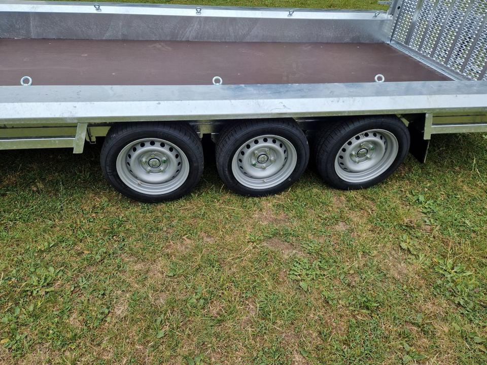 Tridem Maschinentransporter 3,5t, PKW-Anhänger 4,8 x 1,8m - Plant trailer: picture 4 Tridem Maschinentransporter 3,5t, PKW-Anhänger 4,8 x 1,8m - Plant trailer: picture 4