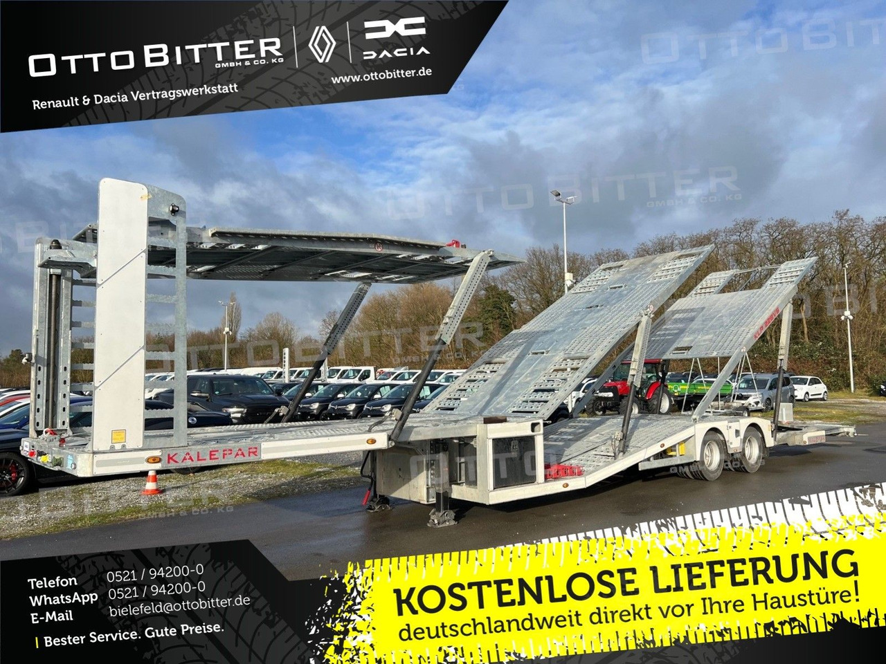 KALEPAR KLP228V6 6er-Autotransporter VDI2700 - Autotransporter semi-trailer: picture 1 KALEPAR KLP228V6 6er-Autotransporter VDI2700 - Autotransporter semi-trailer: picture 1