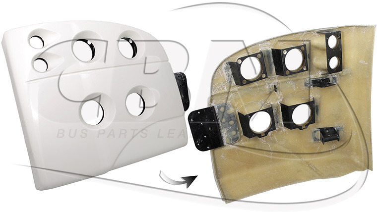 VAR FRONT RIGHT BUMPER - SWF FLEETGUARD (601322 | CS41000) - Bumper for Bus: picture 1 VAR FRONT RIGHT BUMPER - SWF FLEETGUARD (601322 | CS41000) - Bumper for Bus: picture 1