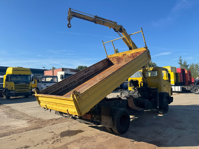 Mercedes-Benz SK 914 (STEEL SUSPENSION / HIAB CRANE / 6 CYLINDER WITH MANUAL PUMP / PERFECT GERMAN TRUCK !!!) - Tipper, Crane truck: picture 5 Mercedes-Benz SK 914 (STEEL SUSPENSION / HIAB CRANE / 6 CYLINDER WITH MANUAL PUMP / PERFECT GERMAN TRUCK !!!) - Tipper, Crane truck: picture 5