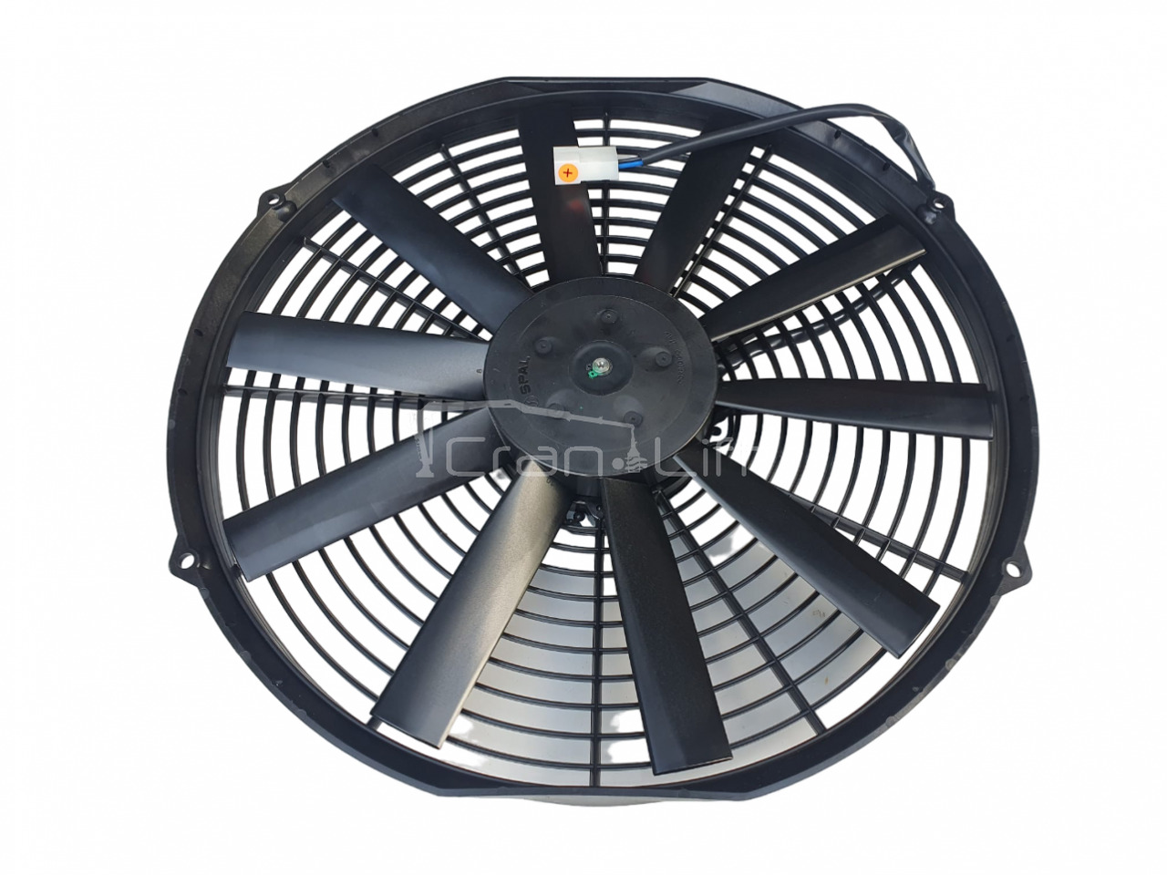 Wentylator chłodnicy oleju hydraulicznego SPAL 24V / 380mm - Oil cooler for Truck mounted crane: picture 2 Wentylator chłodnicy oleju hydraulicznego SPAL 24V / 380mm - Oil cooler for Truck mounted crane: picture 2