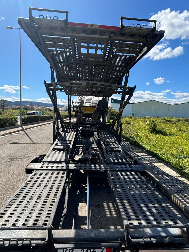 Car transporter truck MERCEDES-BENZ ACTROS 450: picture 9