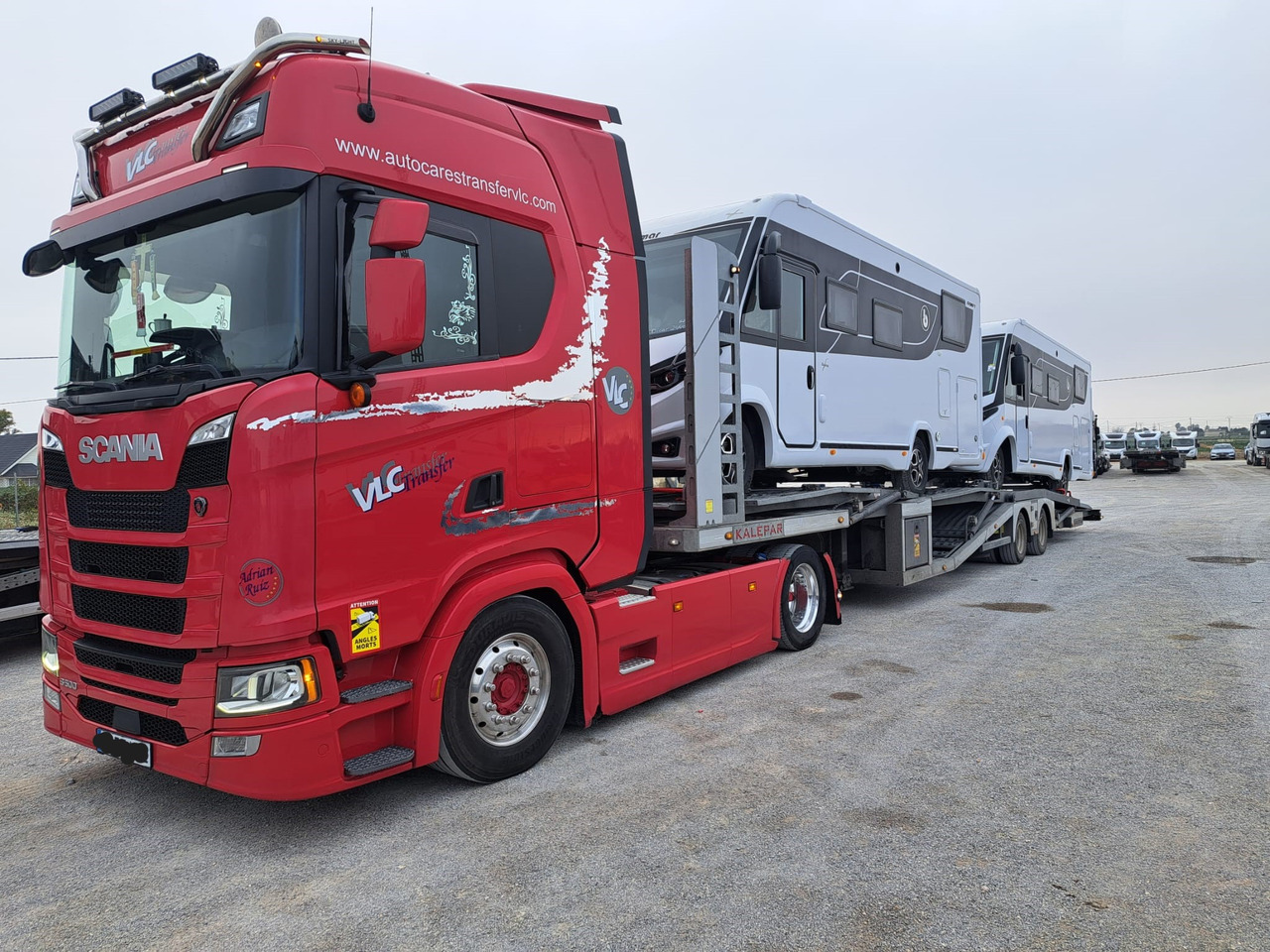 Scania S500 - Car transporter truck: picture 1 Scania S500 - Car transporter truck: picture 1