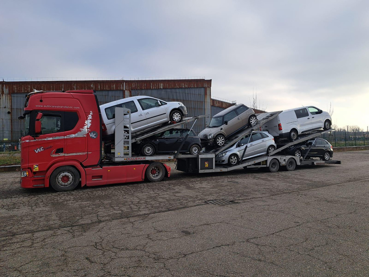 Scania S500 - Car transporter truck: picture 2 Scania S500 - Car transporter truck: picture 2