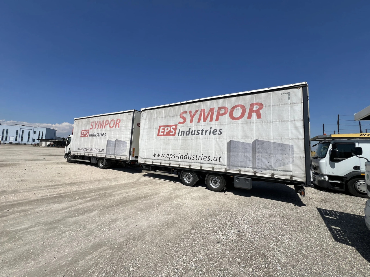 Daf Fa 7.85м., Euro5, Щора, Композиция, Mega, Внос - Curtain side truck: picture 5 Daf Fa 7.85м., Euro5, Щора, Композиция, Mega, Внос - Curtain side truck: picture 5