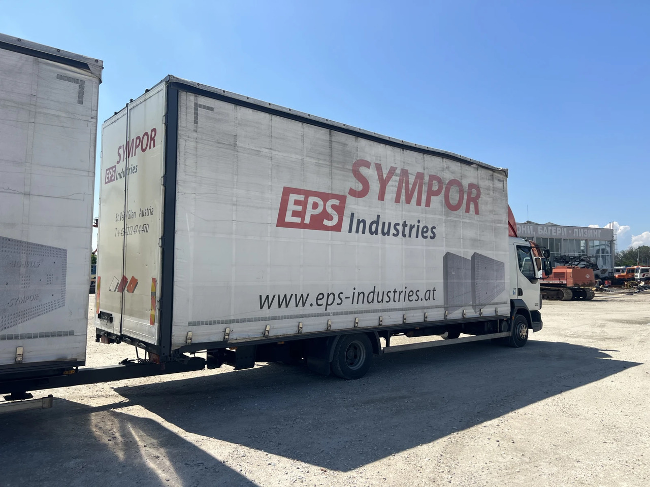 Daf Fa 7.85м., Euro5, Щора, Композиция, Mega, Внос - Curtain side truck: picture 4 Daf Fa 7.85м., Euro5, Щора, Композиция, Mega, Внос - Curtain side truck: picture 4