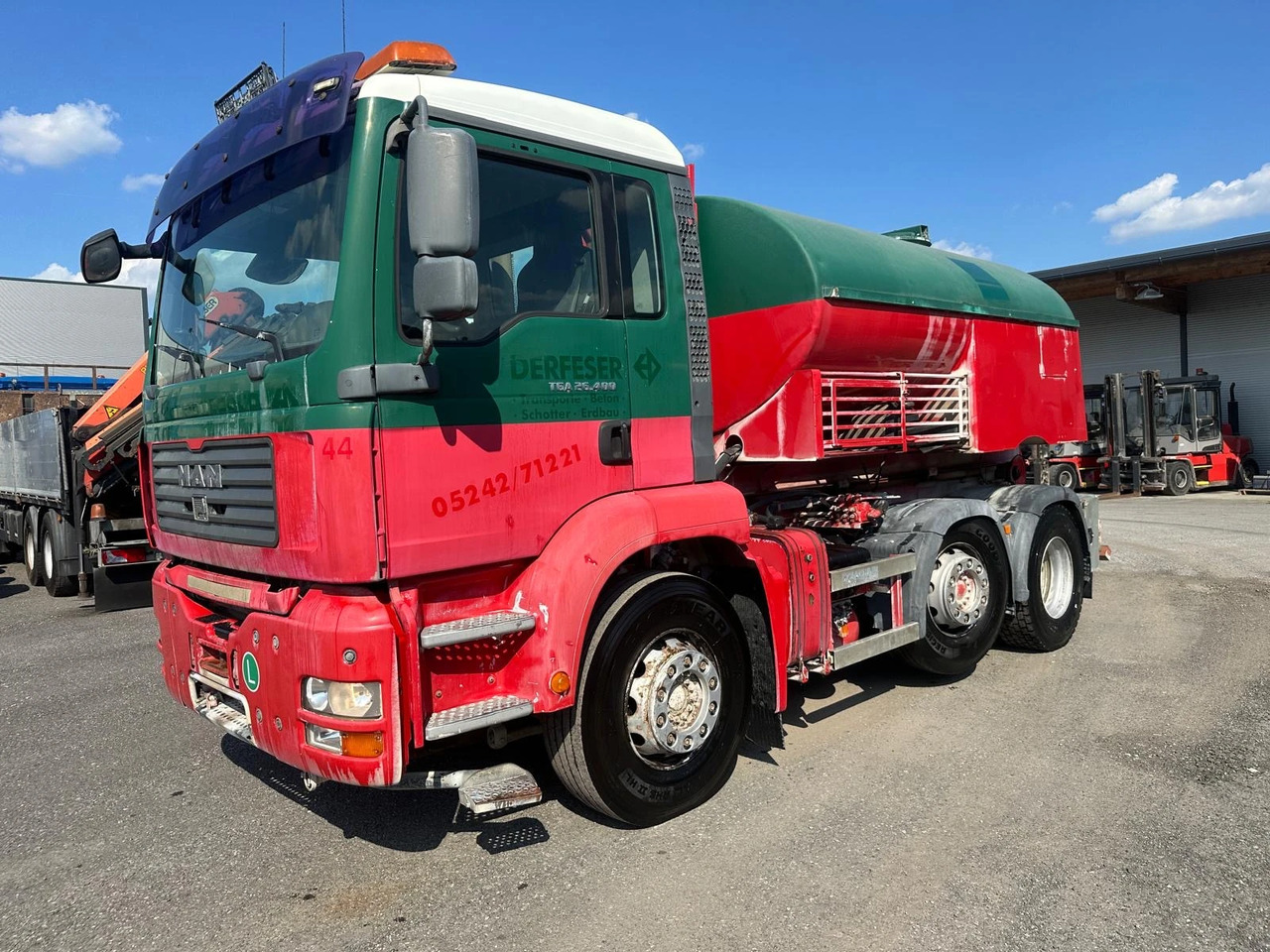 Man Tga За миене на Улици, Нов внос , - Tanker truck: picture 4 Man Tga За миене на Улици, Нов внос , - Tanker truck: picture 4