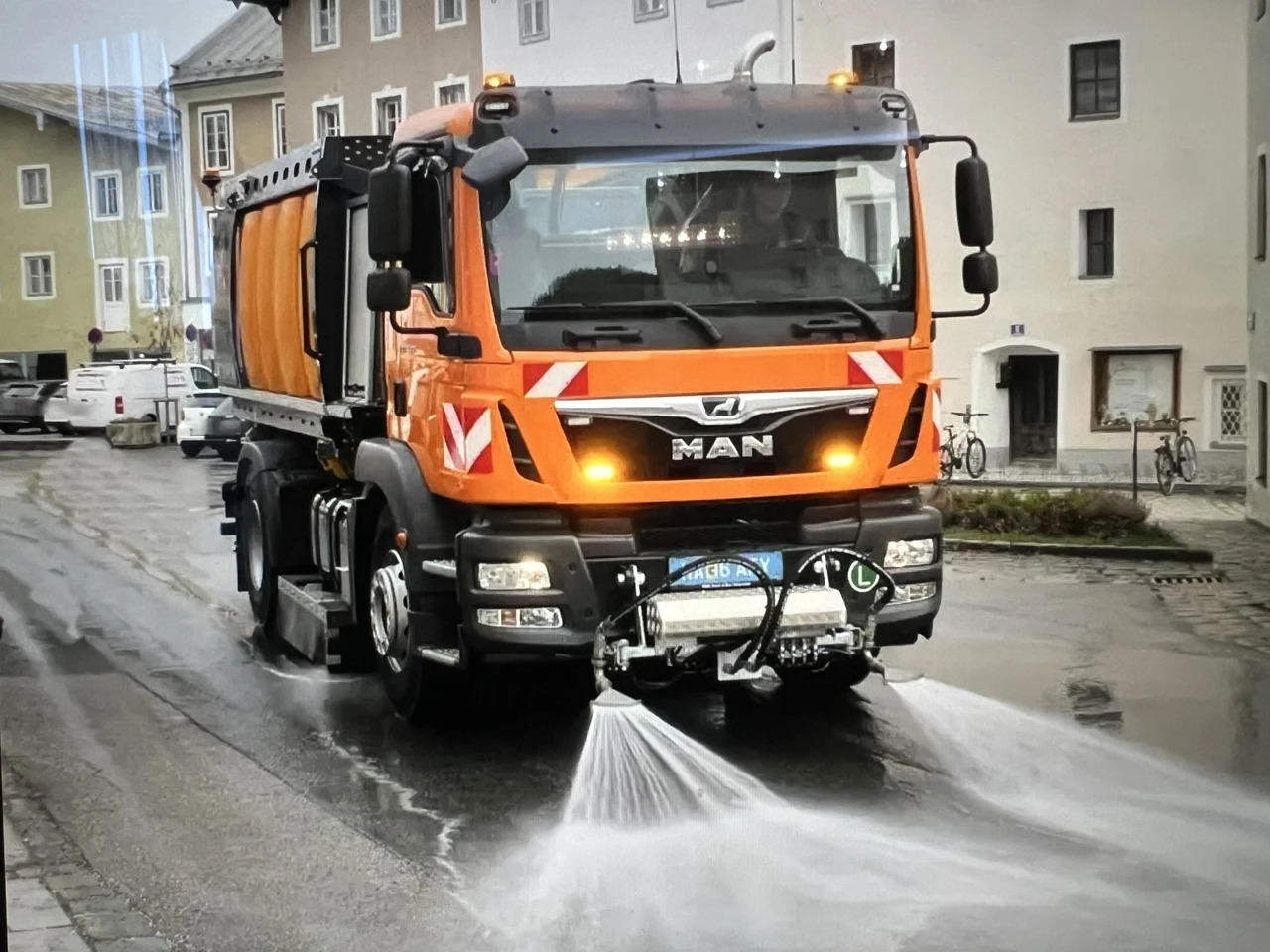 Man Tga За миене на Улици, Нов внос , - Tanker truck: picture 1 Man Tga За миене на Улици, Нов внос , - Tanker truck: picture 1