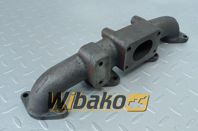 Exhaust manifold for engine Kubota V3800 1C041-12312 - Exhaust manifold for Construction machinery: picture 1 Exhaust manifold for engine Kubota V3800 1C041-12312 - Exhaust manifold for Construction machinery: picture 1
