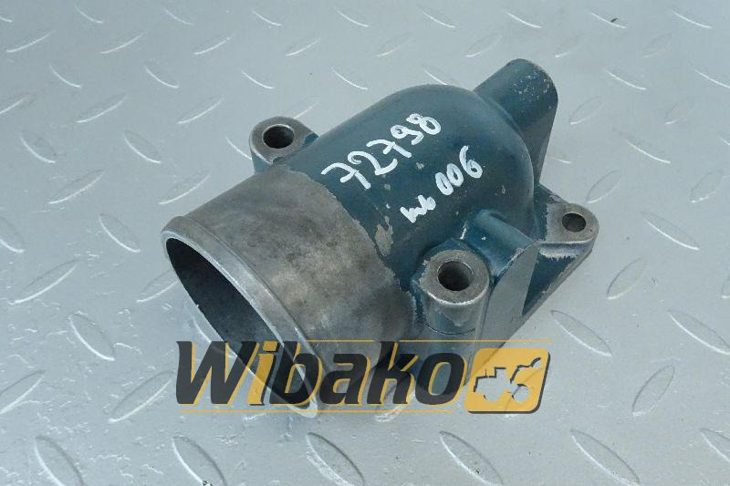 Inlet mainfold elbow for engine Kubota V3800 1C020-11610 - Intake manifold for Construction machinery: picture 1 Inlet mainfold elbow for engine Kubota V3800 1C020-11610 - Intake manifold for Construction machinery: picture 1