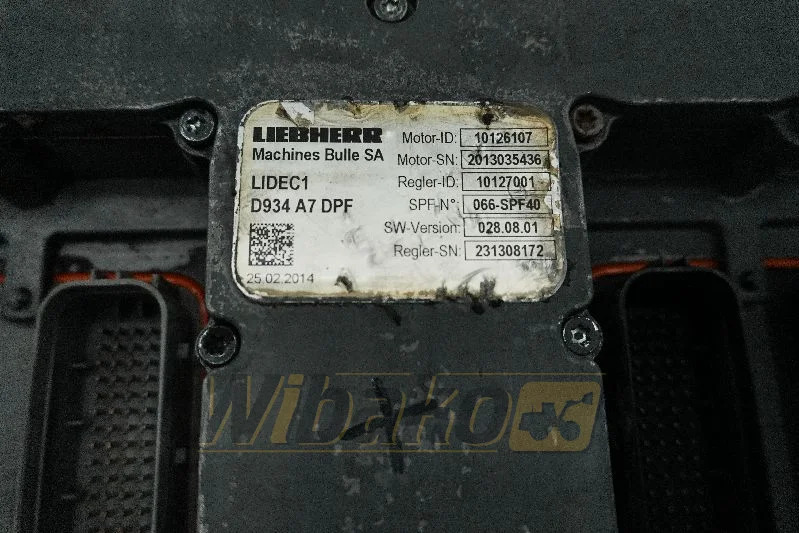 Liebherr LIDEC1 10127001 - ECU for Construction machinery: picture 2 Liebherr LIDEC1 10127001 - ECU for Construction machinery: picture 2