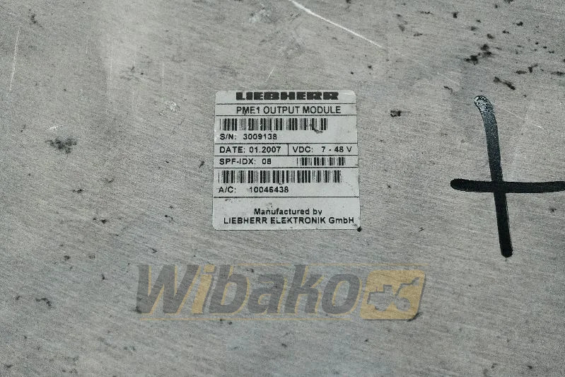 Liebherr PME1 10046438 - ECU for Construction machinery: picture 3 Liebherr PME1 10046438 - ECU for Construction machinery: picture 3