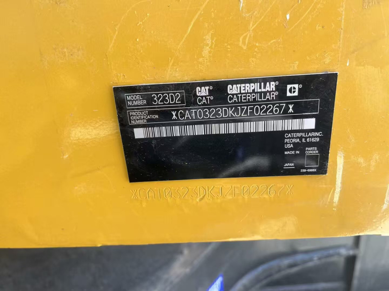 Crawler excavator CATERPILLAR 323D2L: picture 15 Crawler excavator CATERPILLAR 323D2L: picture 15