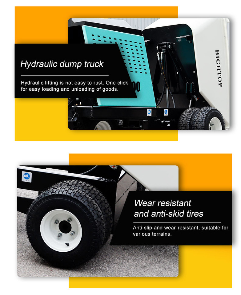 Mini dumper MUD Buggy Wheel Dumper with Rotation: picture 9