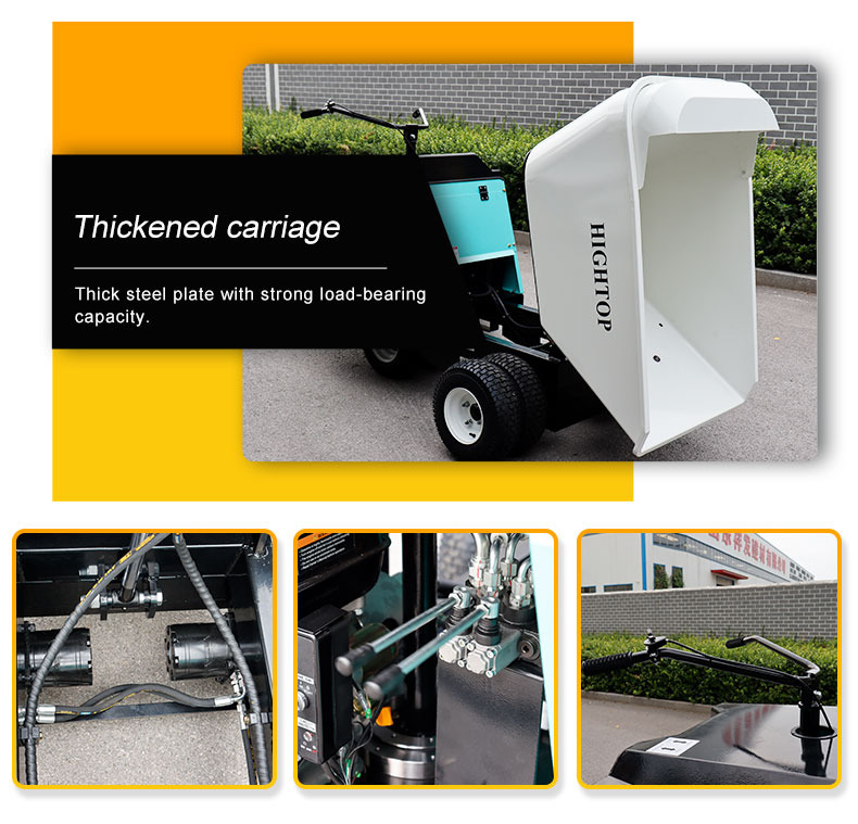 Mini dumper MUD Buggy Wheel Dumper with Rotation: picture 10