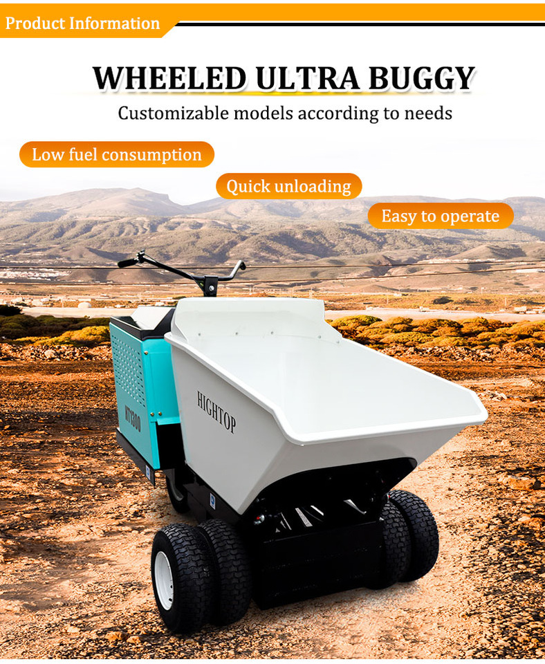 Mini dumper MUD Buggy Wheel Dumper with Rotation: picture 6