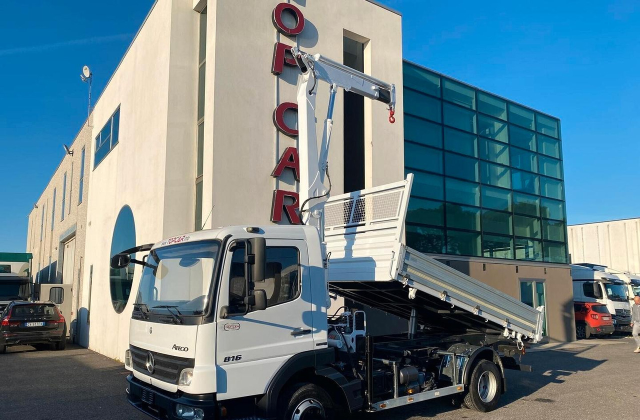 MERCEDES 816 ATEGO RIBALTABILE E GRU - Tipper, Crane truck: picture 1 MERCEDES 816 ATEGO RIBALTABILE E GRU - Tipper, Crane truck: picture 1