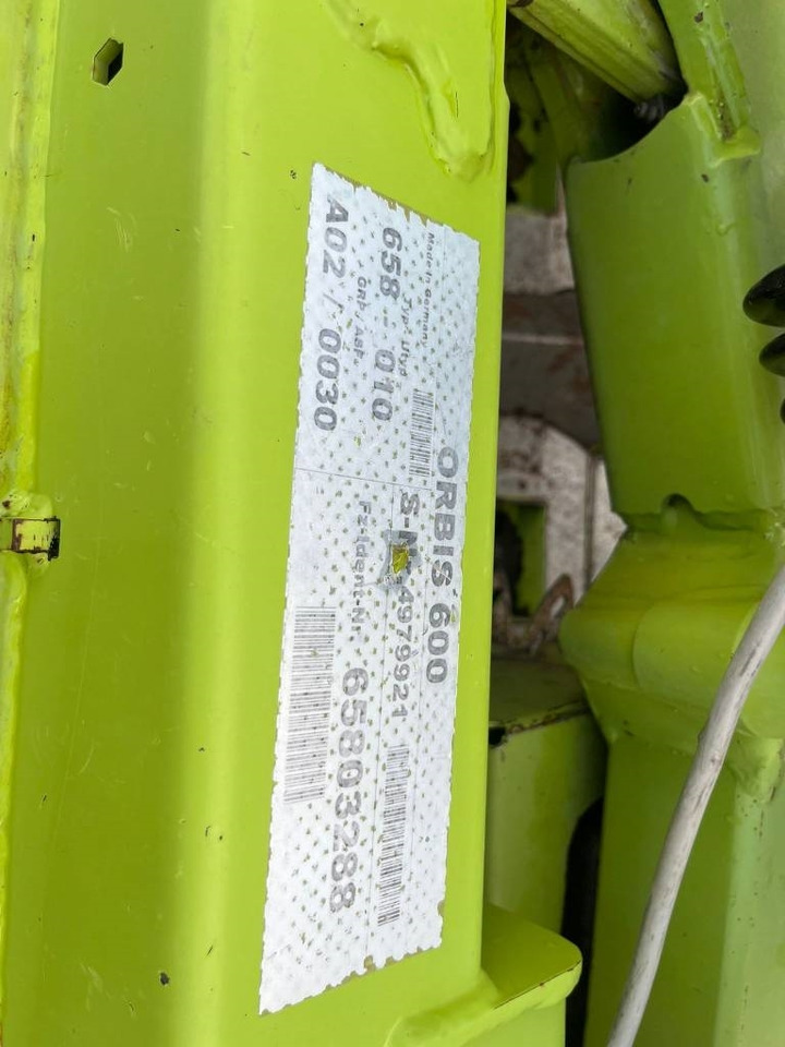 Claas Orbis 600 - Corn header: picture 4 Claas Orbis 600 - Corn header: picture 4